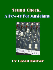 Sound check book cover